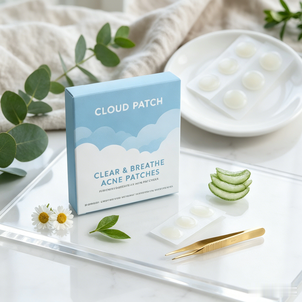 Cloud Patch Acne Patches | Ultra-Thin Hydrocolloid Spot Patches, Invisible Look, Helps Support Clearer-Looking Skin
